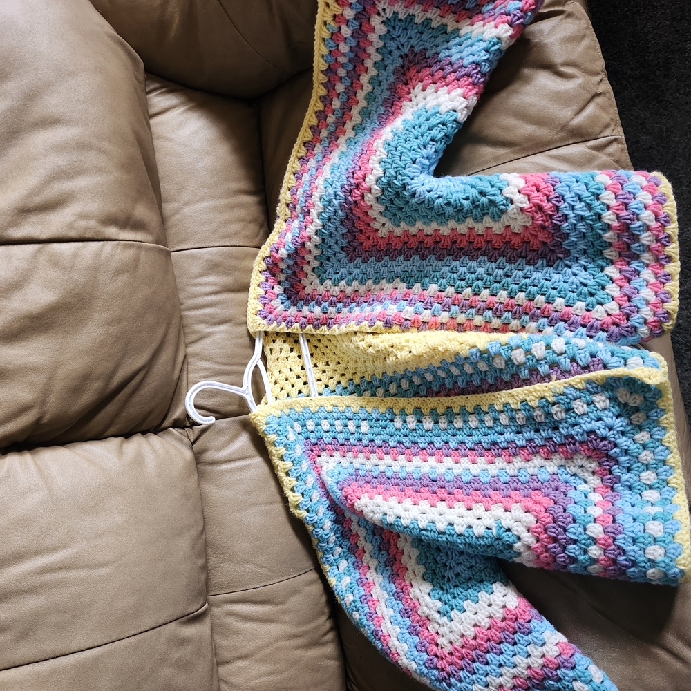 Colorful Crochet Blanket